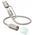 HOCO kabel USB A / Typ C do LED light UA38C złoty