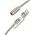HOCO kabel USB A / Typ C do zapalniczka samochodowa UA38B 0,3 m złoty
