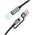 HOCO kabel USB A / Typ C do LED light UA38C czarny