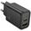 HOCO ładowarka sieciowa USB A + Typ C PD QC3.0 3A 20W N61 czarna