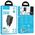 HOCO ładowarka sieciowa USB A + Typ C PD QC3.0 3A 20W N61 czarna