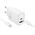 HOCO ładowarka sieciowa USB A + Typ C + kabel Typ C do Lightning PD QC3.0 3A 30W N63 biała