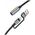 HOCO kabel USB A / Typ C do zapalniczka samochodowa UA38B 0,3 m czarny