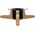 Wooden Christmas tree stand 319842, black, 62 x 16 cm