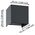 LED wall lamp EGLO VALMONTONE, 2 x 3 W, 400 lm, 3000K, black, 10x10x10cm