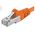 PremiumCord PREMIUMCORD Patch kabel CAT6a S-FTP, RJ45-RJ45, AWG 26/7 0,25m pomarańczowy