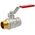 Zawór kulowy do wody DN15 1/2 GZ-GW SENA VA30 dźwignia Inox