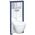Grohe Serel 5in1 κρυφό σετ WC: WC potinkinis rėmas + klozetas + mygtukas + lėtai nusileidžiantis dangtis + φρέσκο ​​kvapų konteineris + garso izoliacinė tarpinė, 39468000 8481594 4005176433924