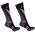 Brubeck BSN002/W Γυναικείες κάλτσες Snow Force Ανοιχτό γκρι/ροζ M/39-41 8171701 5902487041864