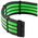 CableMod CableMod C-Series PRO ModMesh 12VHPWR Cable Kit for Corsair RM, RMi, RMx (Black Label) - black/light green