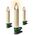 Lampki choinkowe Krinner Krinner Superlight Bavaria Mini Flame 12 pcs. Set Ivory