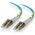 Alogic Alogic Glasfaserkabel LC-LC Multi Mode Duplex LSZH OM3 1m