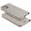 Kabura Forcell LUNA Book Gold do SAMSUNG A33 5G srebrny