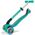 Hulajnoga Globber Junior Foldable Lights Turkusowy (437-107)