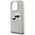 Etui Karl Lagerfeld HC 3D Rubber Double   Heads do iPhone 16 Pro beżowy