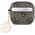 Etui Guess 4G Strass Charm do AirPods 4   brązowy