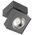 Oprawa Led Czarny Bianco 8W 680Lm 4000K 240V Ip20 36St Kwadrat Ld-Bnc8Wkc-Nb Gtv