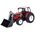 Duży Czerwony Traktor z Ruchomym Ramieniem i Wielkimi Kołami RC0666