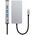 TECH-PROTECT HB05 HUB ADAPTER 9IN1 TYPE-C + USB2.0 + USB3.0 + HDMI 4K 60HZ + SD/TF + PD100W + RJ45 1000M SPACE GREY