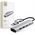 TECH-PROTECT HB03 HUB ADAPTER 5IN1 TYPE-C + USB2.0 + USB3.0 + RJ45 SPACE GREY