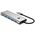 TECH-PROTECT HB04 HUB ADAPTER 9IN1 TYPE-C + USB2.0 + USB3.0 + HDMI 4K 60HZ + SD/TF + PD100W + AV3.5 SPACE GREY