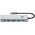 TECH-PROTECT HB04 HUB ADAPTER 9IN1 TYPE-C + USB2.0 + USB3.0 + HDMI 4K 60HZ + SD/TF + PD100W + AV3.5 SPACE GREY