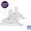 Philips Philips AVENT Natural Response SCY965/02 Anti-colic teats with Flow 5 teats, Orthodontic, Anti-colic valve, 2 pc(s)