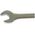 Combination wrench 24x27 mm with open ends