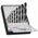 Wiertło Bosch do drewna kręte walcowe 7 4 5 3 6 10 8 9mm zestaw (2607010533)
