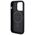 Guess Guess GUHMP14LG4GFRK iPhone 14 Pro 6.1" czarny/black hardcase 4G Collection Leather Metal Logo MagSafe