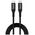 Crong Soft Link - Kabel 100W PD 5A USB-C do USB-C 200cm (czarny)