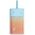 Powerbank Baseus Popsicle 5200mAh 20W z wbudowanym kablem Lightning (+ biały kabel Baseus Simple USB-C - USB-C 60W/20V/3A/30cm) - niebiesko-pomarańczowy