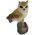 DECORATION OWL ON TRUNK MIX7.6X7X15.3CM