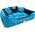 AIO FACTORY Legowisko personalizowane KINGDOG 100x75 niebieskie