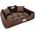 AIO Europe Legowisko dla psa 130x105 Brązowe KingDog