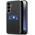 Etui Dux Ducis Rafi II na Samsung Galaxy S25+ z podstawką i portfelem - czarne