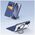 Etui Dux Ducis Skin X Pro na Samsung Galaxy S25+ z MagSafe i portfelem - niebieskie