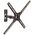Barkan Barkan RKAN BM331 13"-65" TV, 3 lankstų, sieninis, juodas 13413115 7290016783865