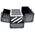 Wings Osom Professional Lagaminas juodas DB-096S 14038013 9702071327888
