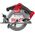 Μπαταρία δισκοπρίονου Milwaukee. diskinis pjūklas M18 FCS552-0 18V 165mm (Be accum. ir kroviklio) 14211461 4058546484583
