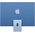 iMac 24” 4.5K Retina, Apple M4 10C CPU, 10C GPU/16GB/256GB SSD/Blue/SWE