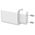 USB-C GaN įkroviklis DELTACO, 67 W, GaN, 1x USB-C, PPS, baltas / USBC-GAN05 / 1902901