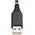 StarTech 1P1FFC-USB-SERIAL kabel równoległy Czarny 0,3 m USB Typu-A DB-9