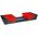 HMS AS007 BLACK/RED STEP DO AEROBIKU HMS PREMIUM