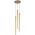 Lampa wisząca Sigma Sopel 33624 lampa wisząca zwis 3x4W G9 złota