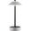 Lampka stołowa akumulatorowa PELLINI  LED DIM USB-C 2W 300lm 3000K-6500K IP44 beżowy / czarny matowy / skóra / metal