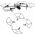 Osłona Ochrona Osłony Zabezpieczenie Śmigieł na Śmigła do DJI AIR 3S AIR 3