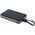 Powerbank magnetyczny 10000mAh indukcyjny 2x USB-C PD 30W + kabel USB-C - czarny Powerbank magnetyczny 10000mAh indukcyjny 2x USB-C PD 30W + kabel USB-C - czarny