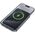 Powerbank magnetyczny 10000mAh indukcyjny 2x USB-C PD 30W + kabel USB-C - czarny Powerbank magnetyczny 10000mAh indukcyjny 2x USB-C PD 30W + kabel USB-C - czarny