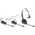 Słuchawki Poly Poly Savi 8445 OFFICE - Savi 8400 series - Headset - konvertierbar - DECT / Bluetooth - kabellos - Schwarz - Zertifiziert fur Microsoft Teams